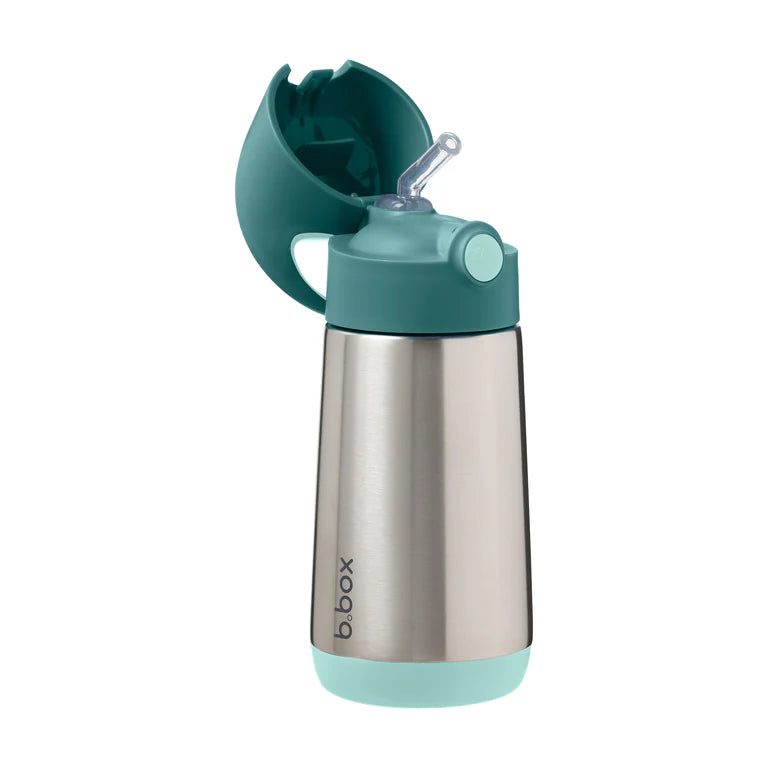 b.box / 350ml Insulated Drink Bottle with Straw