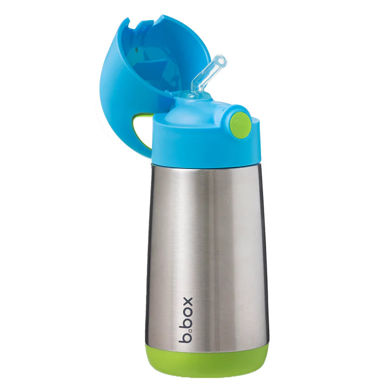 b.box / 350ml Insulated Drink Bottle with Straw