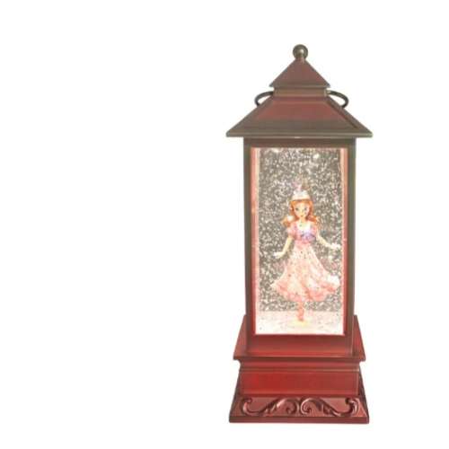 Chloe's Garden with Motion Pink Lantern