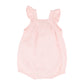 Bebe By Minihaha / Organic Pink Bobble Knit Bodysuit