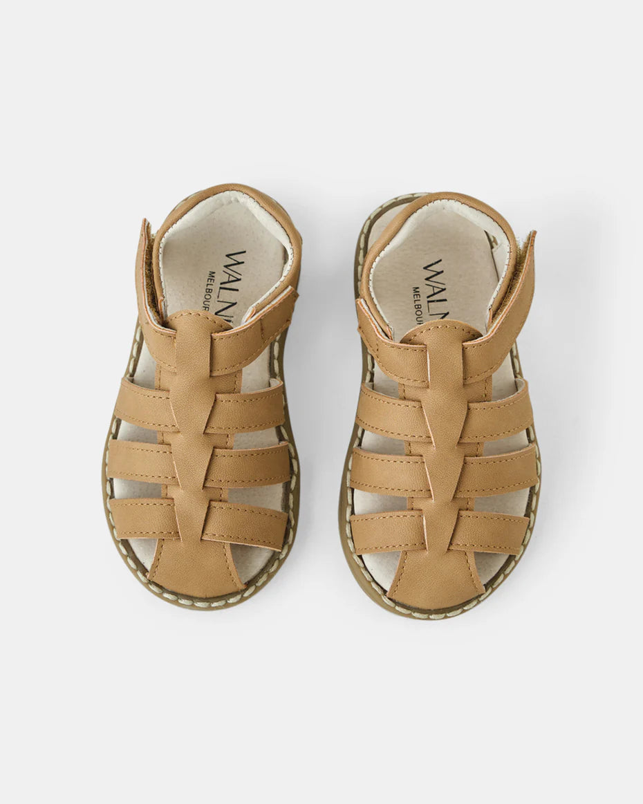 Walnut Melbourne / Benson Sandal / Light Tan