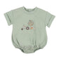 Bebe By Minihaha / Scout Organic Tractor Oversized Bodysuit