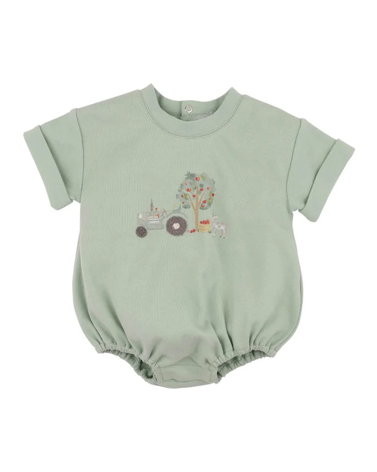 Bebe By Minihaha / Scout Organic Tractor Oversized Bodysuit