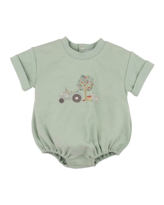 Bebe By Minihaha / Scout Organic Tractor Oversized Bodysuit