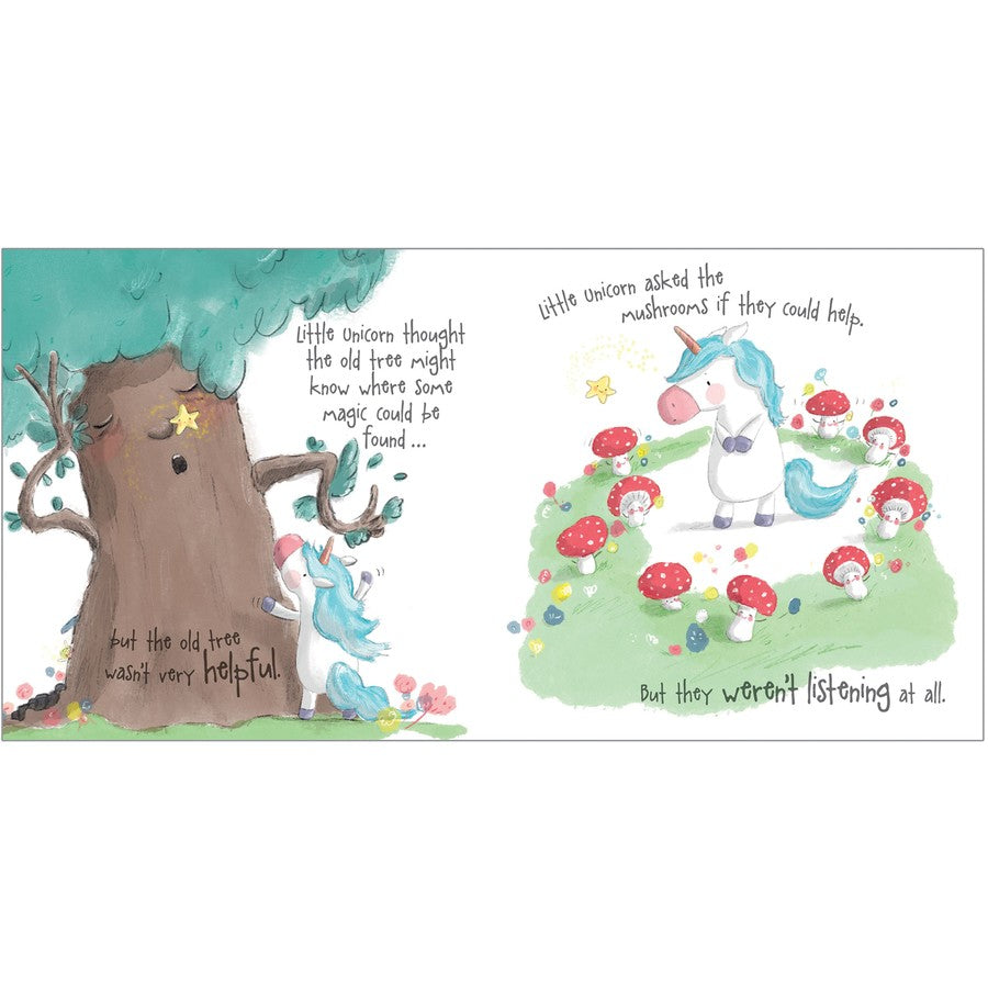 The Little Unicorn Who Lost Their Magic - Flap Book
