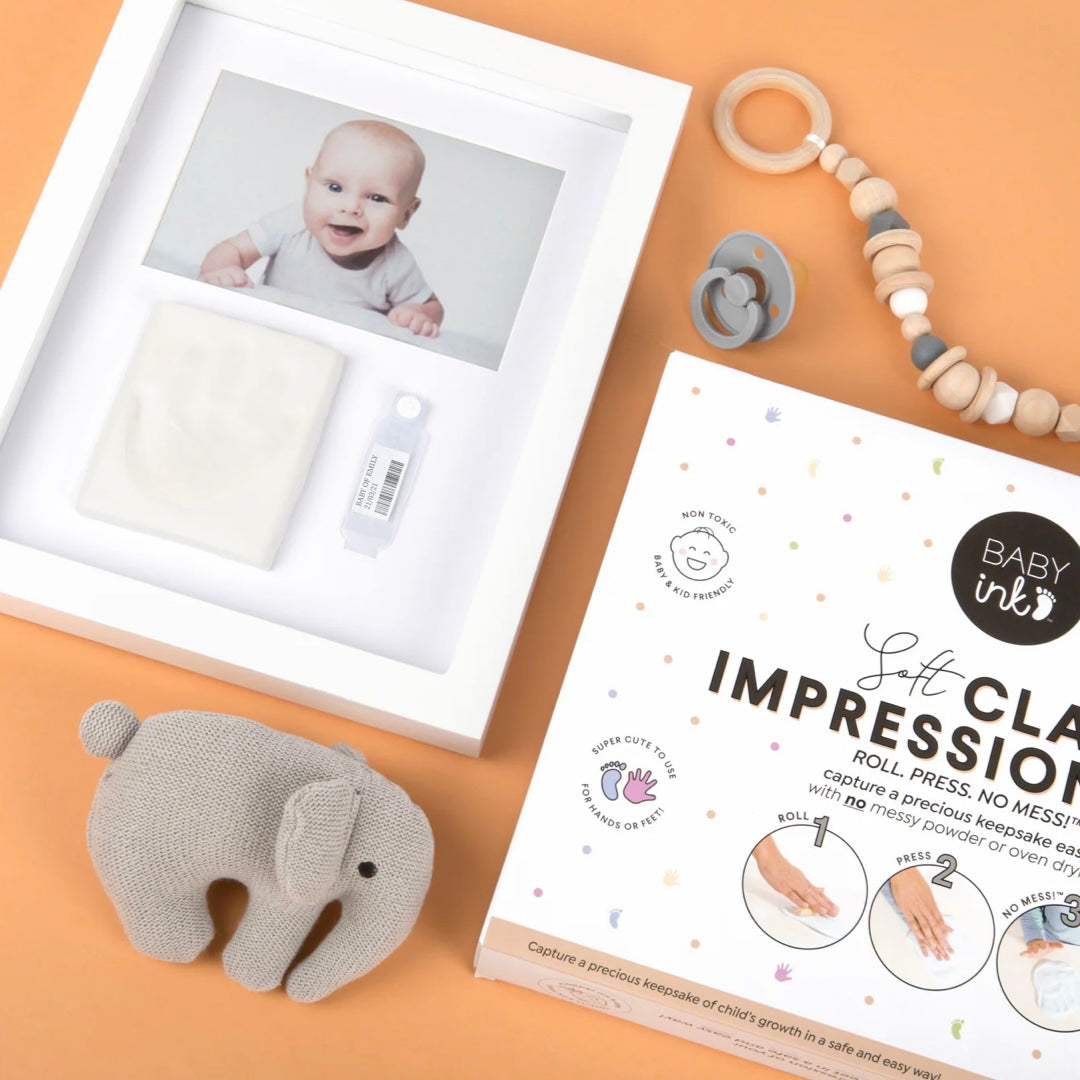 BabyInk / Clay Frame - White