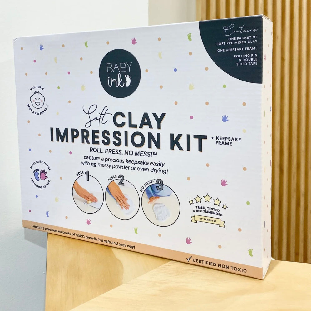 BabyInk / Clay Frame - White
