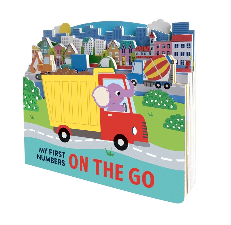 Chunky Scenes Board Book / My First Numbers - On The Go