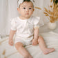 Aster & Oak / Cherry SS Zip Romper