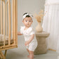 Aster & Oak / Cherry SS Zip Romper