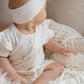 Aster & Oak / Cherry SS Zip Romper