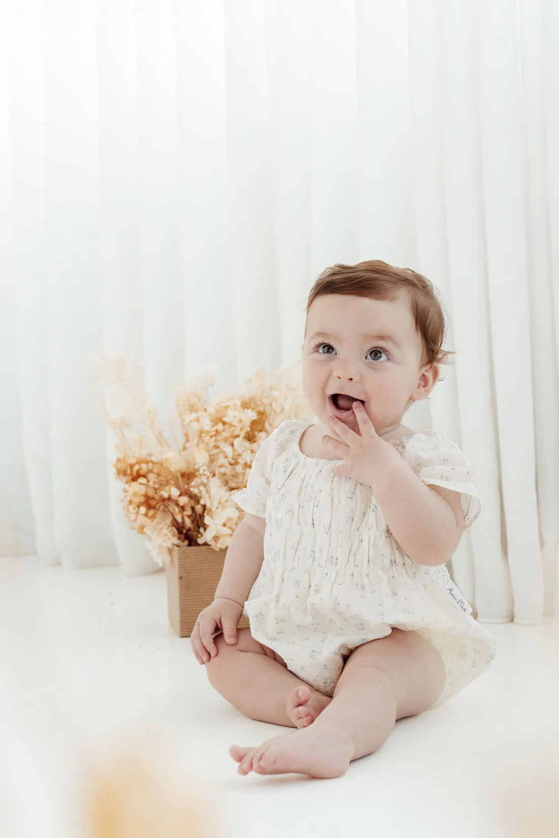 Aster & Oak / Sofia Floral Bubble Romper