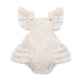 Aster & Oak / Sofia Floral Lace Trim Playsuit