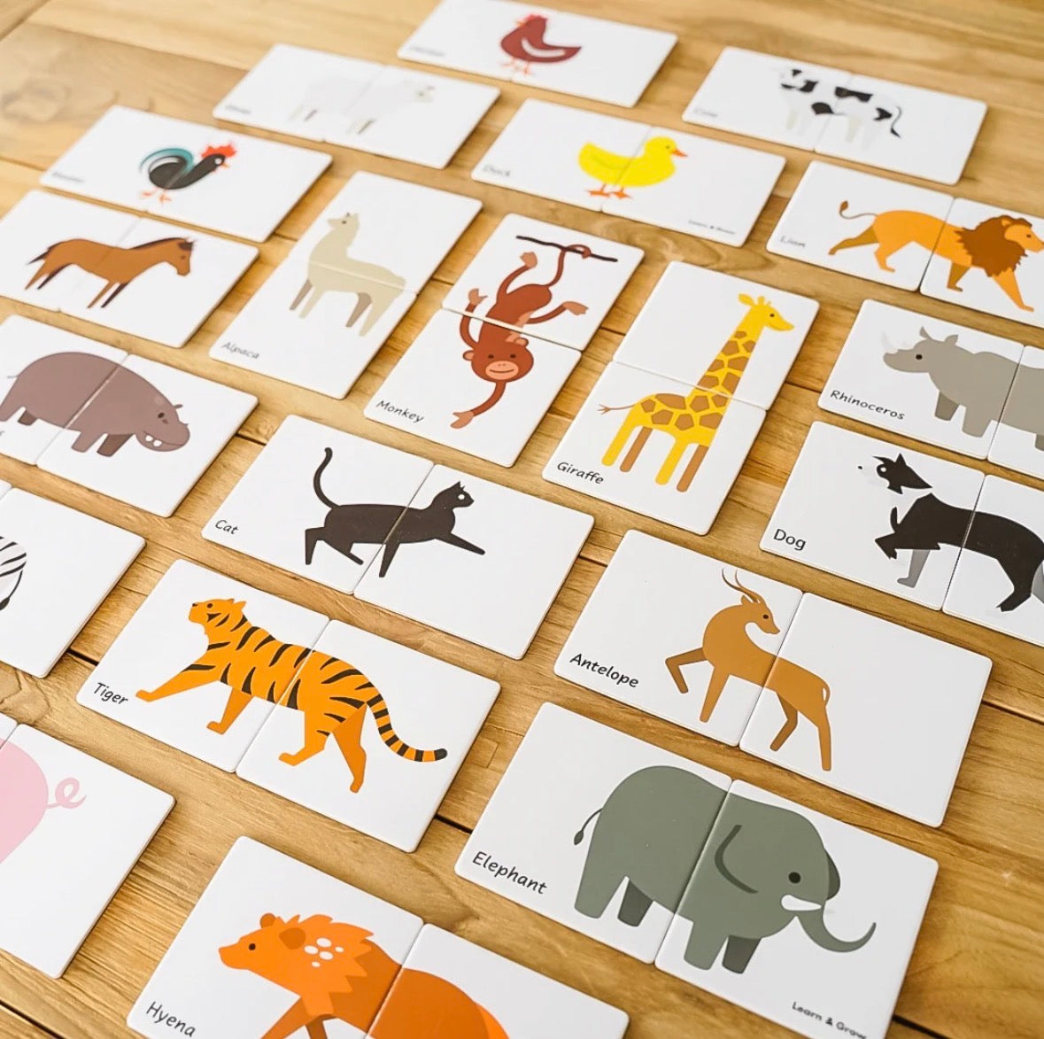 TileTek - 40 Piece Tile Topper - Animal Pack