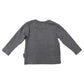 Korango / Long Sleeve Applique Truck Tee - Charcoal