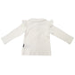 Korango / Frill Collared Cotton Blouse - Beige