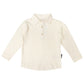 Korango / Classic Long Sleeve Rugby Top - White