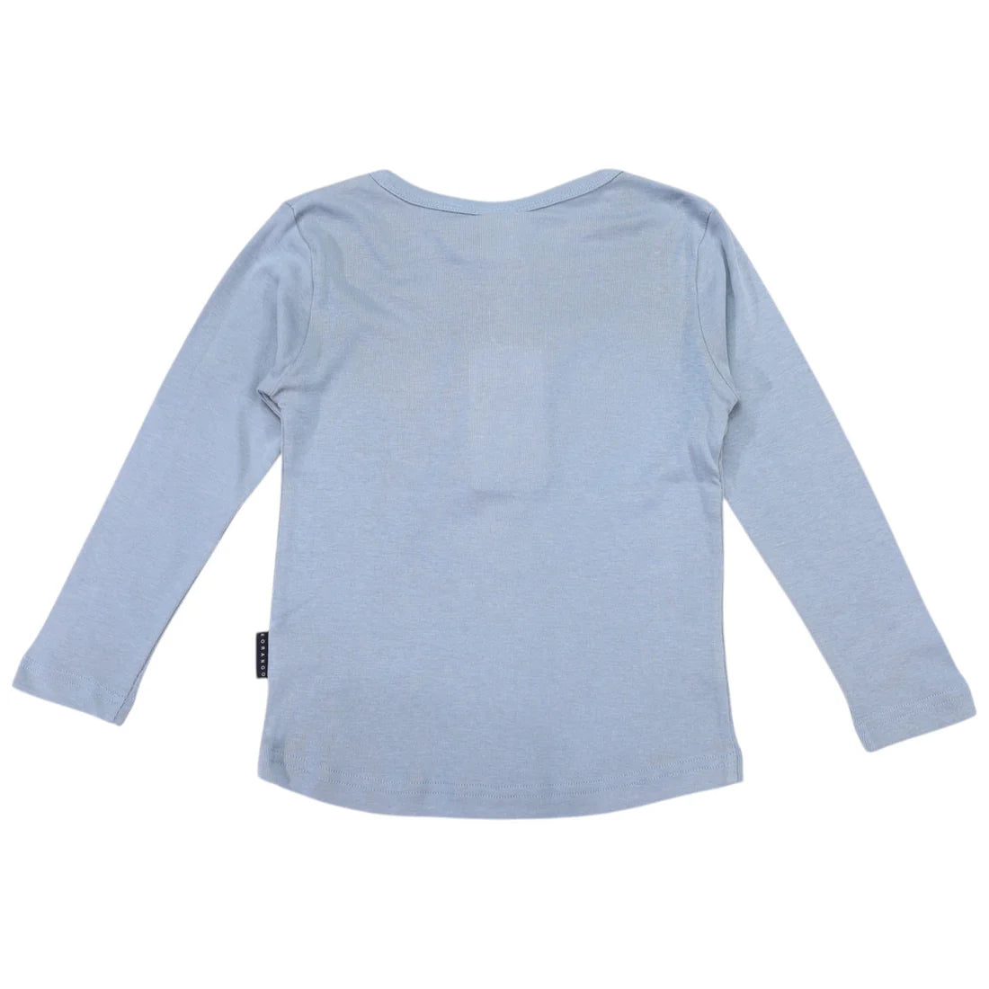 Korango / Cotton Modal Henley Top - Blue