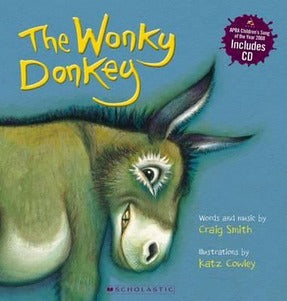 The Wonky Donkey Book (includes CD) - Craig Smith