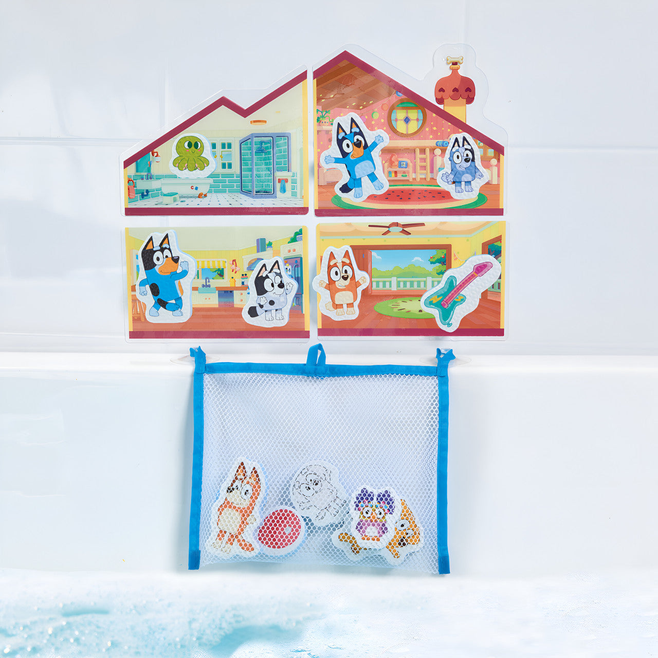 Bluey / Playdate At Bluey's Bath Sticker Set