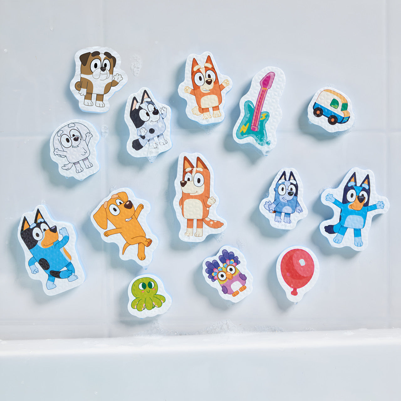 Bluey / Playdate At Bluey's Bath Sticker Set
