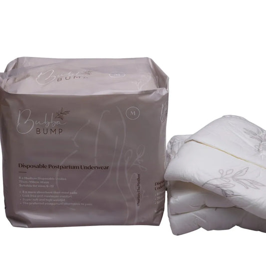 Bubba Bump / Disposable Postpartum Underwear - Size Medium (6-12)