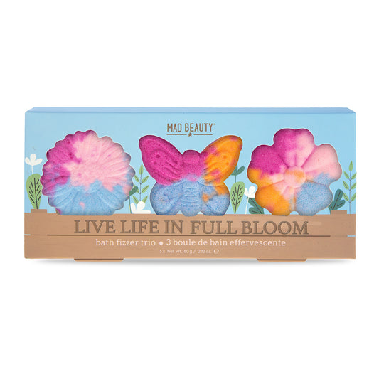 Mad Beauty / Full Bloom Bath Fizzer Trio