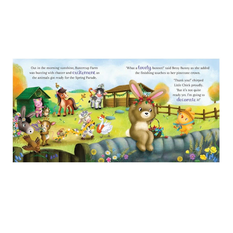 Padded Board Book - Little Chick’s Spring Bonnet