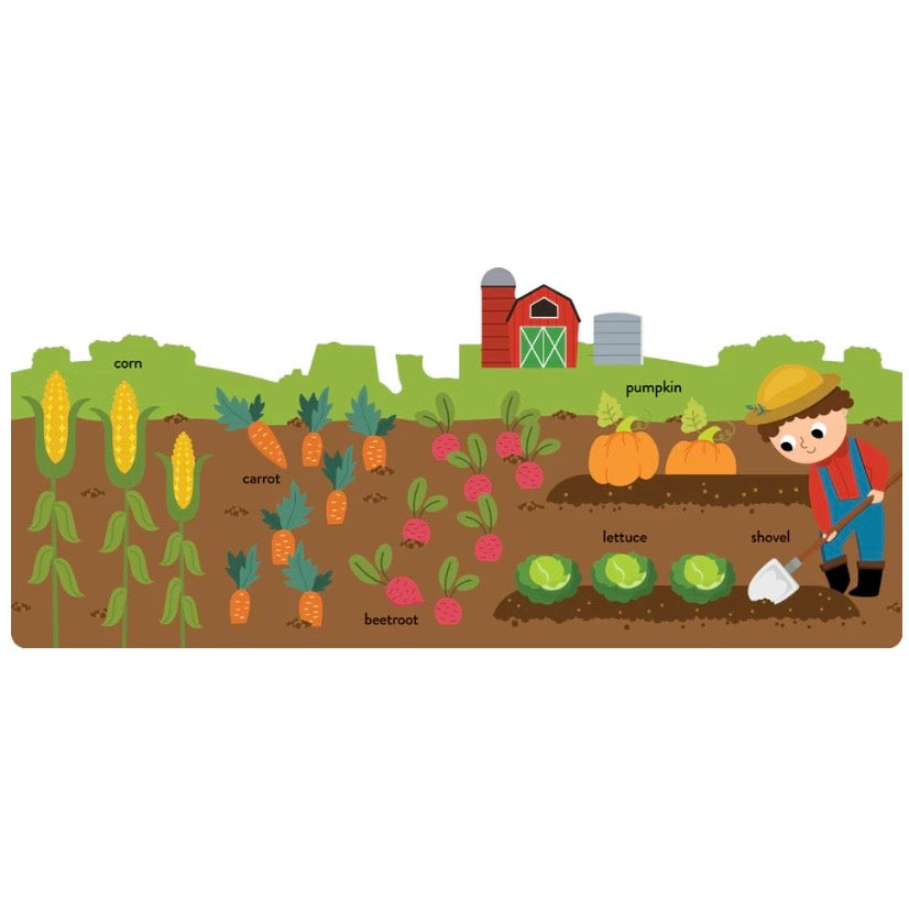 Chunky Scenes Board Book / My First Words - On the Farm