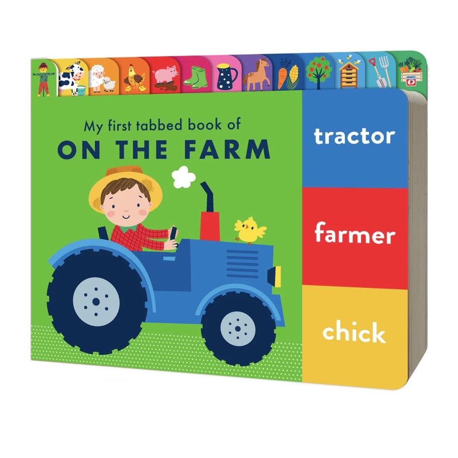 Chunky Tabbed Board Book - On the Farm