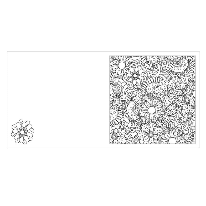 Happy Thoughts - Mindful Moments Colouring Book