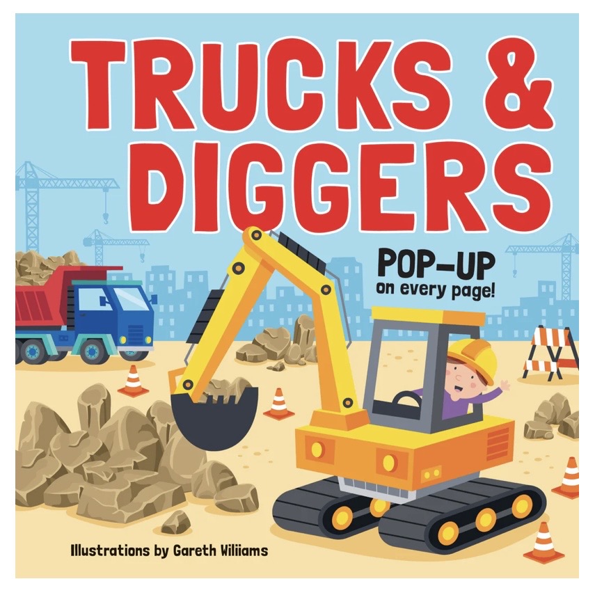Trucks & Diggers - Pop-Up Book