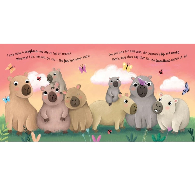 I Love Being a Capybara - Padded Board Book