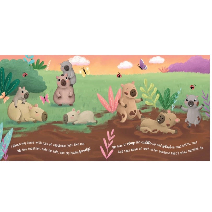 I Love Being a Capybara - Padded Board Book