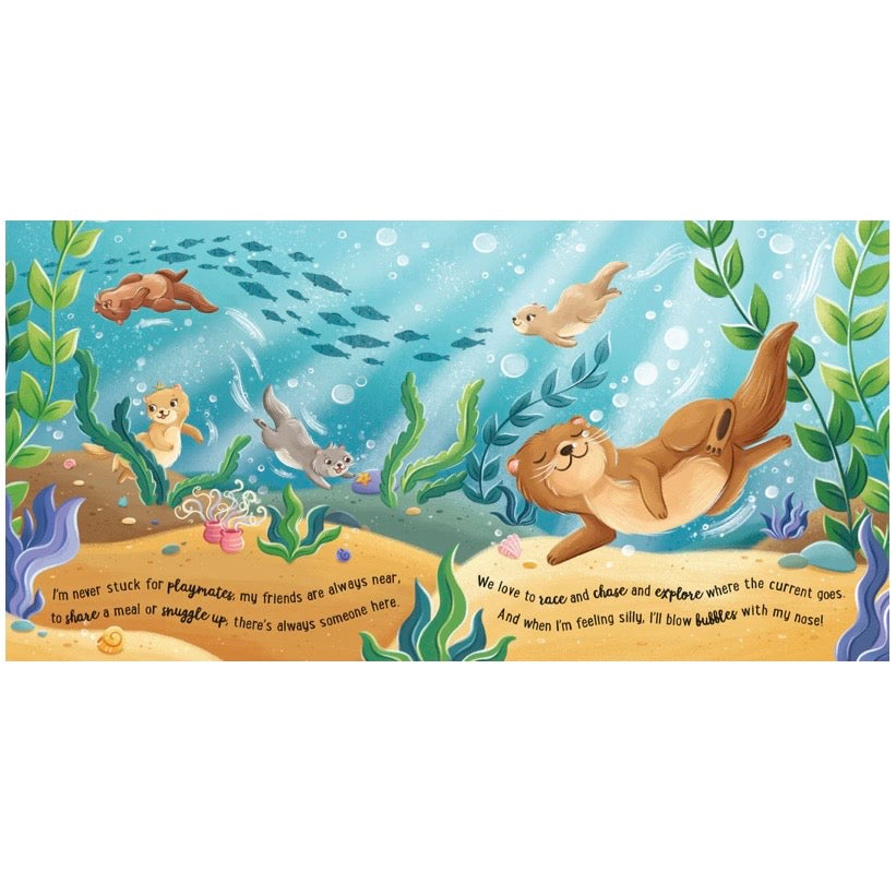 I Love Being a Sea Otter - Padded Board Book