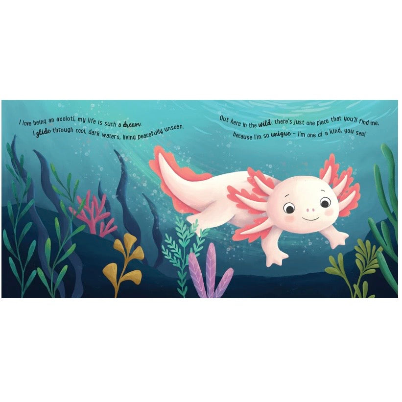 I Love Being an Axolotl - Padded Board Book
