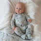 Bebe By Minihaha / Farm Print LS Zip Onesie