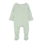 Bebe By Minihaha / Sage Organic Pointelle LS Zip Onesie