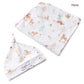 Snuggle Hunny / Jersey Wrap Set - Woodland Tales