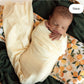 Snuggle Hunny / Jersey Wrap Set - Lemon Sorbet