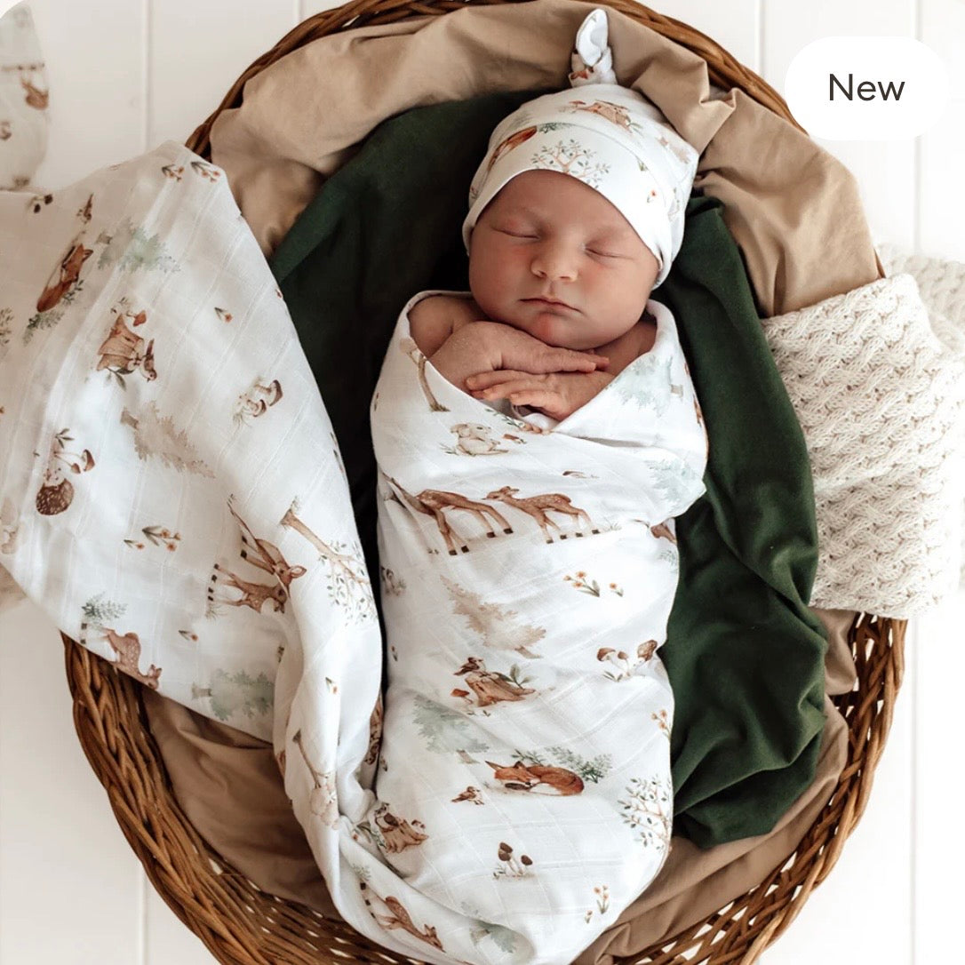 Snuggle Hunny / Muslin Wrap - Woodland Tales