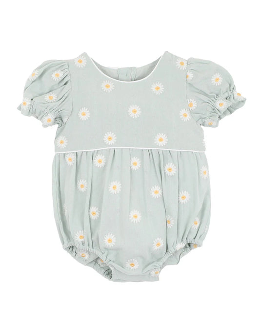 Bebe By Minihaha / Tess Embroided Daisy  Bodysuit
