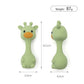 Little Mallow - Silicone Giraffe Rattle - Olive