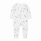 Bebe By Minihaha / Brady Print Organic LS Zipsuit