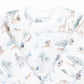 Bebe By Minihaha / Brady Print Organic LS Zipsuit