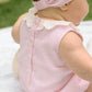 Bebe By Minihaha / Willa Stripe Lace Collar Bodysuit