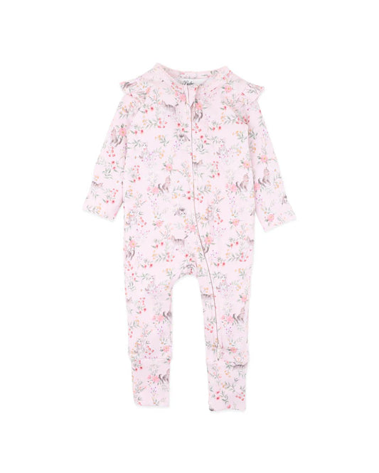 Bebe By Minihaha / Willa Organic LS Zipsuit