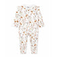 Bebe By Minihaha / Taylor Organic Floral LS Zipsuit