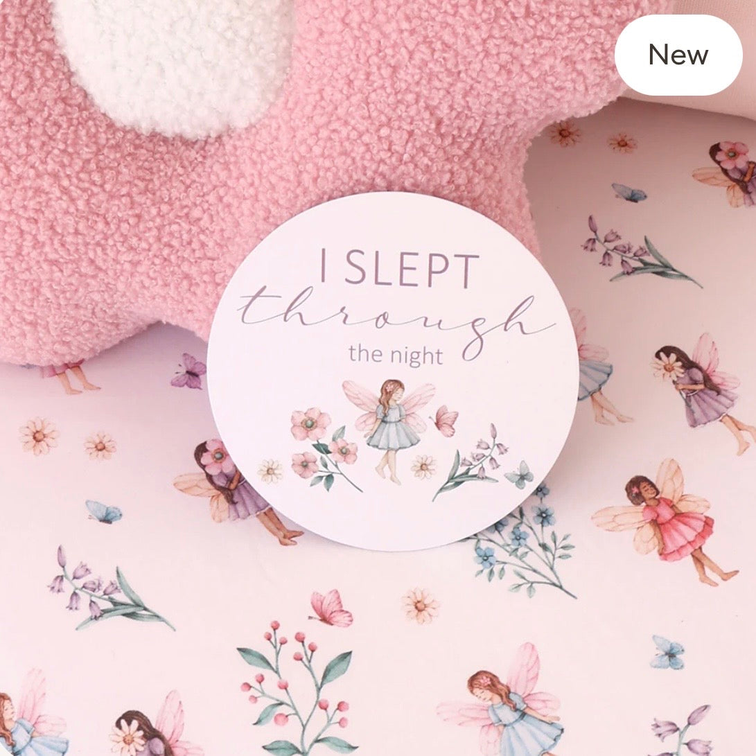 Snuggle Hunny / Milestone Cards - Fairy Garden