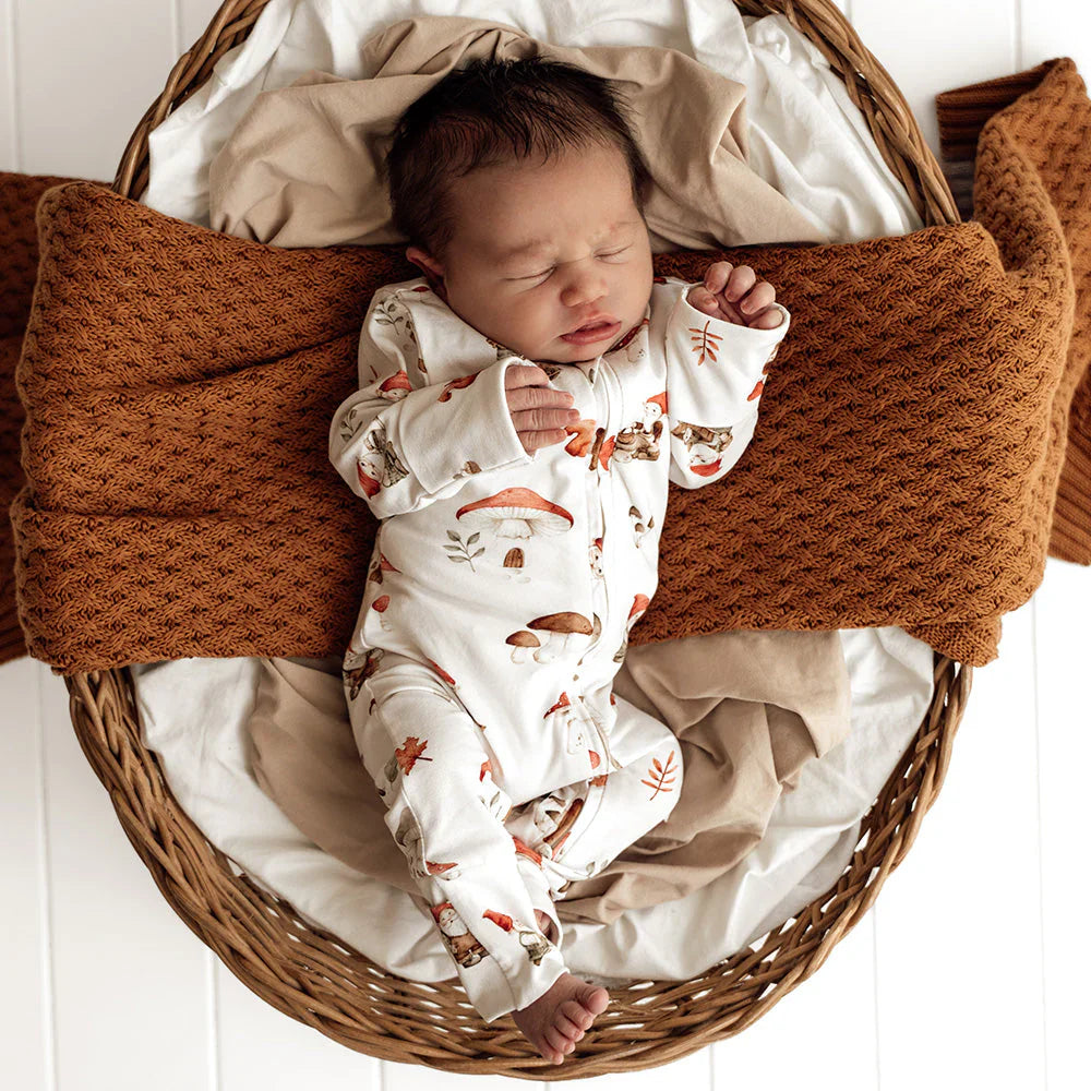 Snuggle Hunny / Snugglesuit Convertible Romper - Gnomes